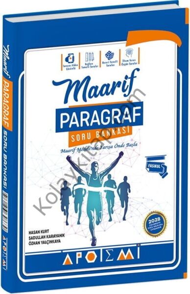 Apotemi Yayınları Paragraf Maarif Soru Bankası