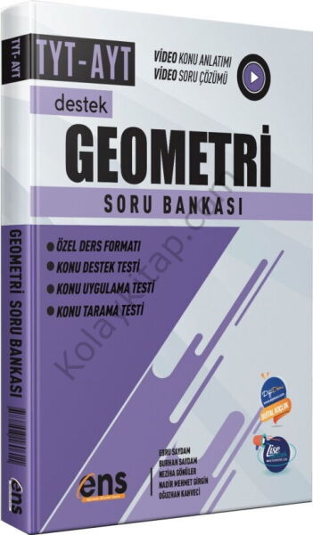 ENS Yayıncılık TYT AYT Geometri Destek Soru Bankası