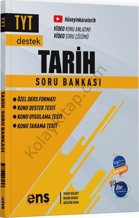 ENS Yayıncılık TYT Tarih Destek Soru Bankası