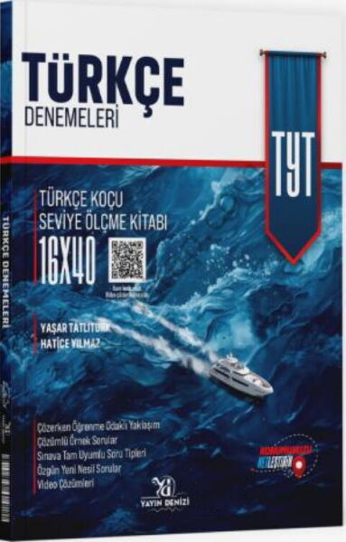 Yayın Denizi TYT Türkçe 16 x 40 Branş Denemeleri