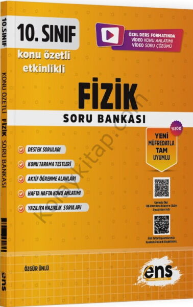 ENS Yayıncılık 10. Sınıf Fizik Etkinlikli Soru Bankası