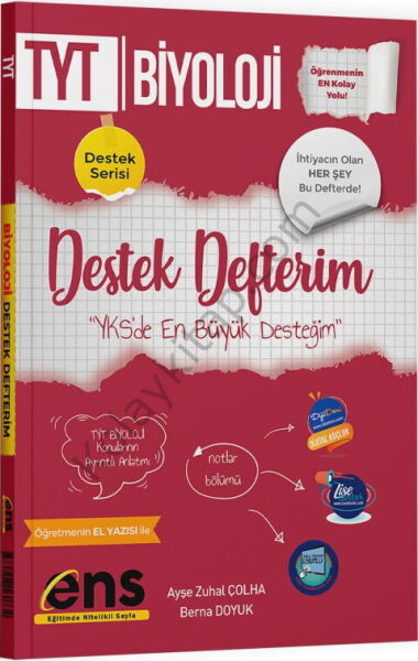 ENS Yayıncılık TYT Biyoloji Destek Defterim