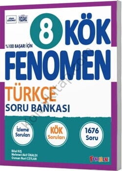 Fenomen Okul Yayınları 8. Sınıf Türkçe KÖK Soru Bankası
