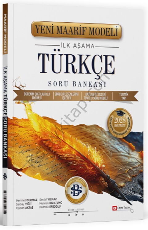Bilgi Sarmal Üniversiteye Hazırlık Türkçe İlk Aşama Maarif Model Soru Bankası