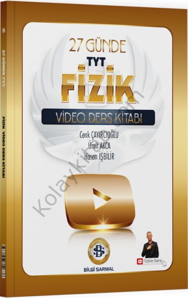 Bilgi Sarmal TYT Fizik 27 Günde Video Ders Kitabı