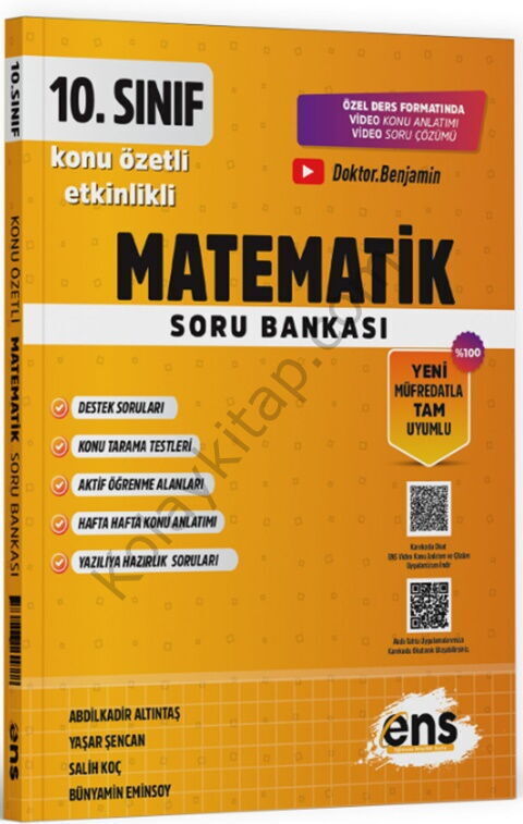 ENS Yayıncılık 10. Sınıf Matematik Etkinlikli Soru Bankası