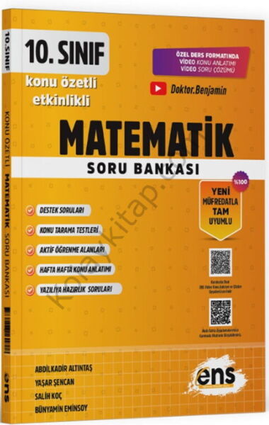 ENS Yayıncılık 10. Sınıf Matematik Etkinlikli Soru Bankası