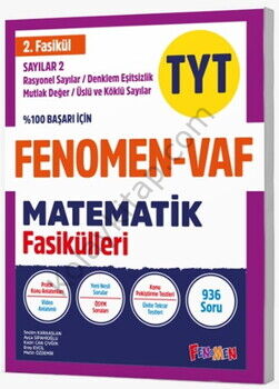 Fenomen Okul Yayınları TYT VAF Matematik Sayılar 2 Fasikülleri
