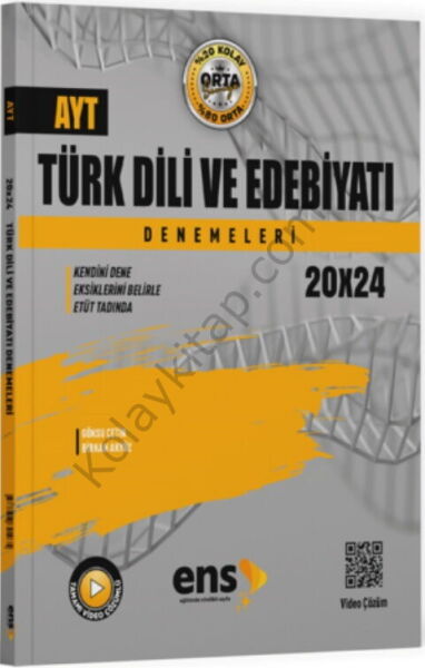 ENS Yayınları AYT Türk Dili ve Edebiyatı 20 x 24 Denemeleri