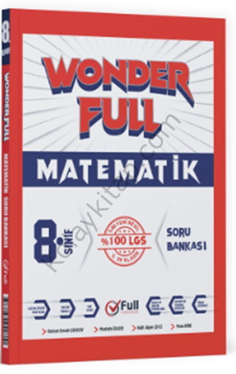 Full Matematik 8. Sınıf LGS Wonder Full Matematik Soru Bankası