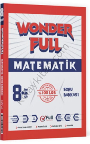 Full Matematik 8. Sınıf LGS Wonder Full Matematik Soru Bankası