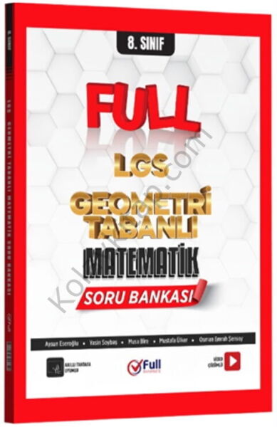 Full Matematik 8. Sınıf Geometri Tabanlı Matematik Soru Bankası