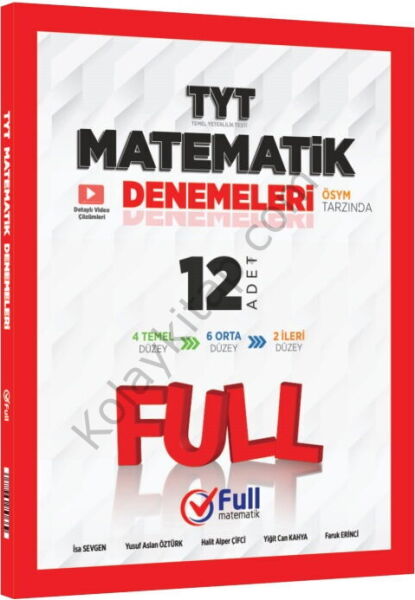 Full Matematik Yayınları TYT Matematik 12 li Deneme