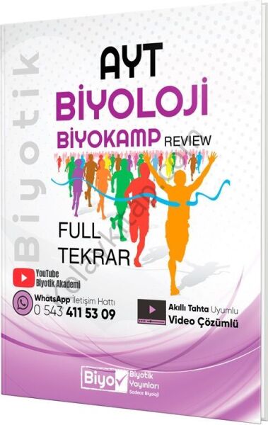 Biyotik Yayınları AYT Biyoloji Full Tekrar