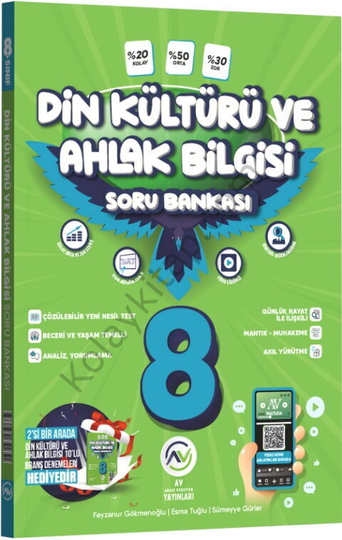 Av Yayınları 8. Sınıf Din Kültürü ve Ahlak Bilgisi Soru Bankası