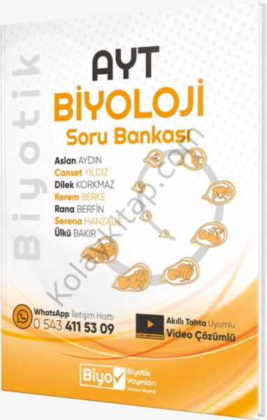 Biyotik Yayınları AYT Biyoloji Soru Bankası