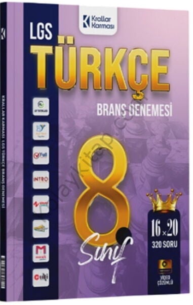Krallar Karması 8. Sınıf LGS Türkçe 16 x 20 Branş Denemeleri