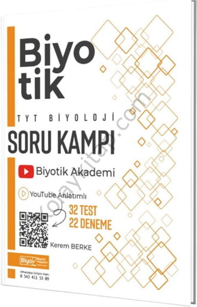 Biyotik Yayınları TYT Biyoloji Soru Kampı