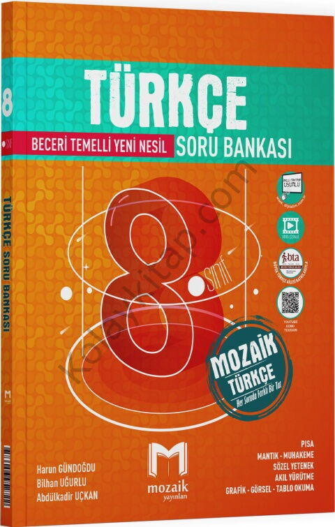 Mozaik Yayınları 8. Sınıf Türkçe Soru Bankası