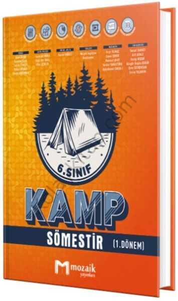 Mozaik Yayınları 6. Sınıf Kamp Sömestir 1. Dönem