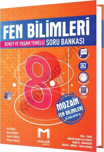 Mozaik Yayınları 8. Sınıf Fen Bilimleri Soru Bankası