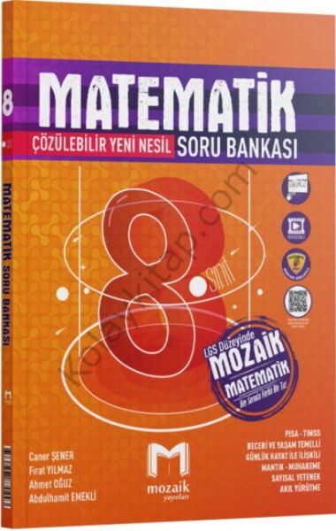 Mozaik Yayınları 8. Sınıf Matematik Soru Bankası