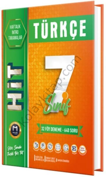 Mozaik Yayınları 7. Sınıf Türkçe HİT 32 Deneme
