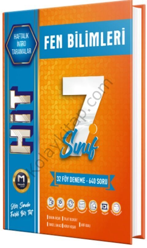 Mozaik Yayınları 7. Sınıf Fen Bilimleri HİT 40 Deneme