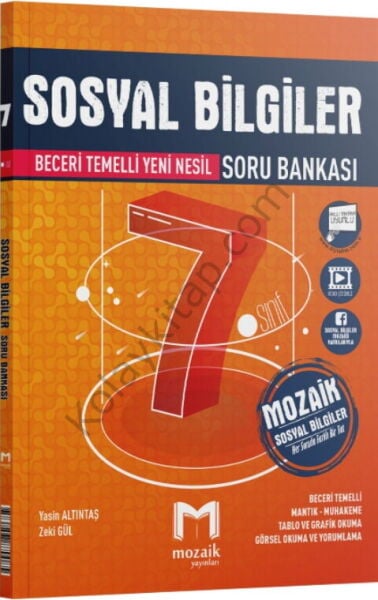 Mozaik Yayınları 7. Sınıf Sosyal Bilgiler Soru Bankası