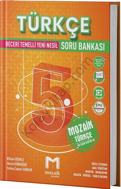 Mozaik Yayınları 5. Sınıf Türkçe Soru Bankası