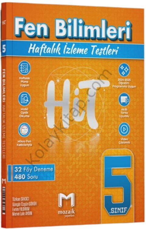Mozaik Yayınları 5. Sınıf Fen Bilimleri HİT 32 Deneme