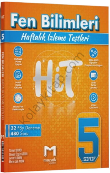 Mozaik Yayınları 5. Sınıf Fen Bilimleri HİT 32 Deneme