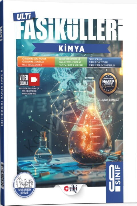 Ulti Yayınları 9. Sınıf Kimya Ulti Fasikülleri