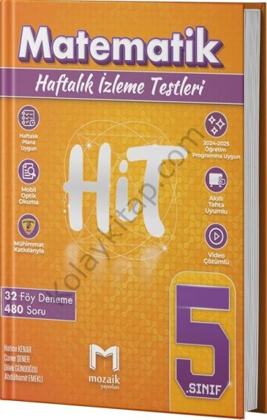 Mozaik Yayınları 5. Sınıf Matematik HİT 32 Deneme