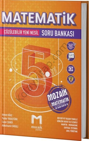 Mozaik Yayınları 5. Sınıf Matematik Soru Bankası