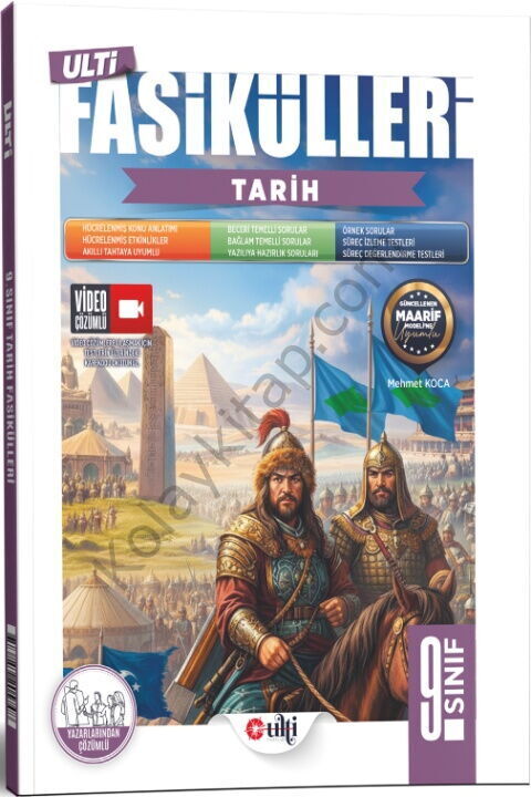 Ulti Yayınları 9. Sınıf Tarih Ulti Fasikülleri