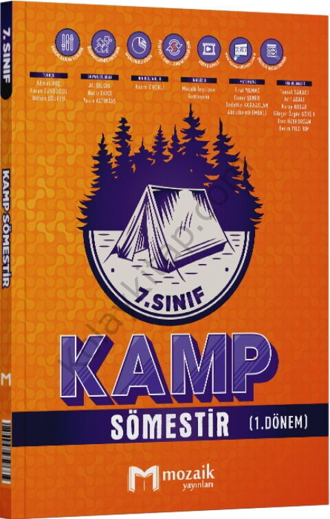 Mozaik Yayınları 7. Sınıf 1. Dönem Sömestr Kamp Kitabı