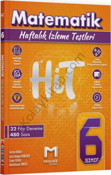 Mozaik Yayınları 6. Sınıf Matematik HİT 32 Deneme