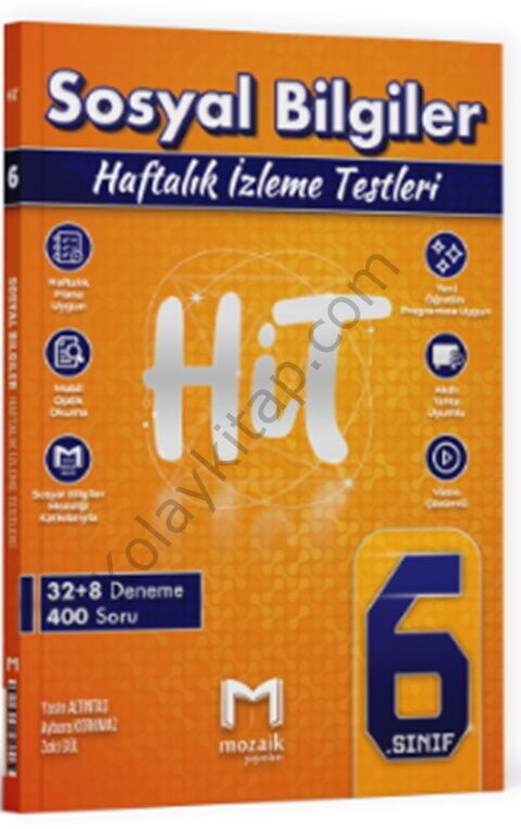 Mozaik Yayınları 6. Sınıf Sosyal Bilgiler HİT 32 Deneme