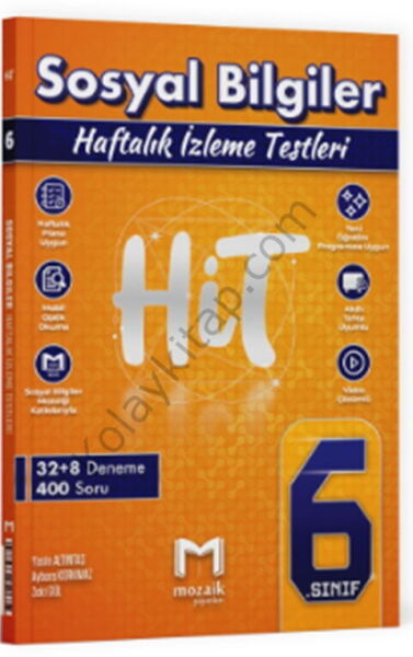 Mozaik Yayınları 6. Sınıf Sosyal Bilgiler HİT 32 Deneme