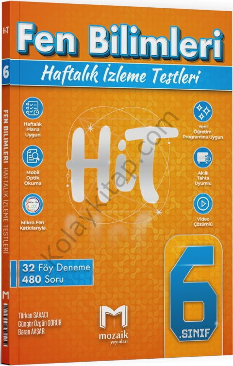 Mozaik Yayınları 6. Sınıf Fen Bilimleri HİT 32 Deneme