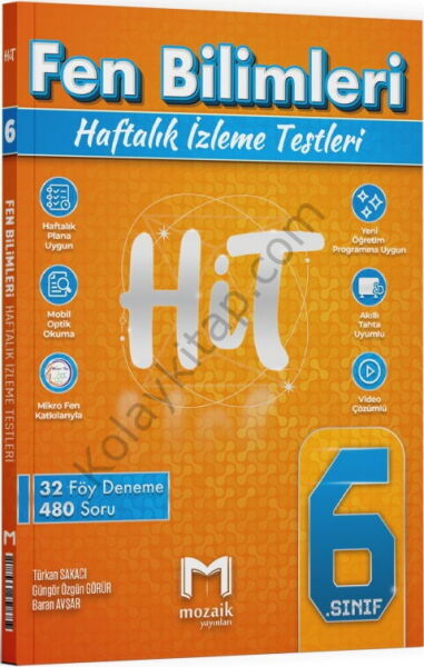 Mozaik Yayınları 6. Sınıf Fen Bilimleri HİT 32 Deneme