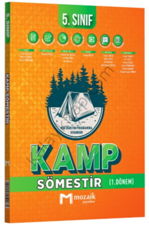 Mozaik Yayınları 5. Sınıf Kamp Sömestir 1. Dönem