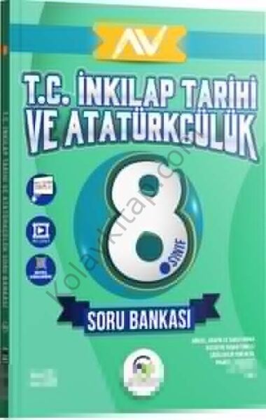 Av Akıllı Versiyon Yayınları 8. Sınıf LGS T.C. İnkılap Tarihi ve Atatürkçülük Soru Bankası