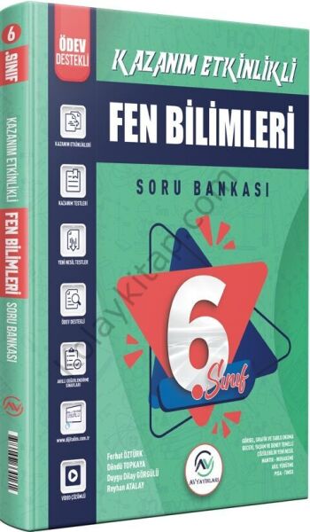 Av Akıllı Versiyon Yayınları 6. Sınıf Fen Bilimleri Favori Serisi Kazanım Etkinlikli Soru Bankası