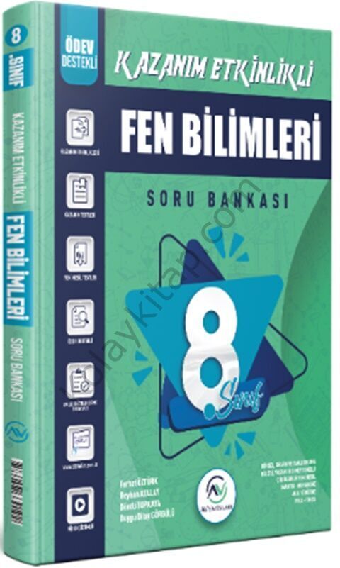 Av Yayınları 8. Sınıf Fen Bilimleri Kazanım Etkinlikli Soru Bankası