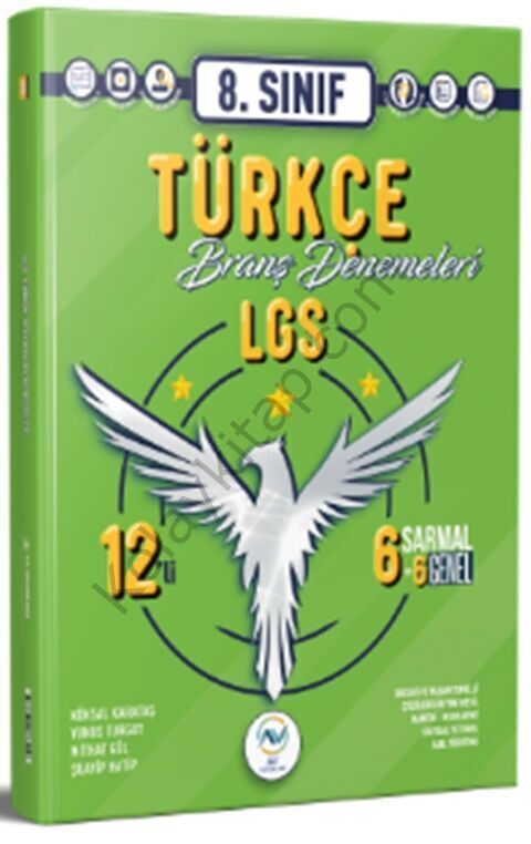 Av Akıllı Versiyon Yayınları 8. Sınıf LGS Türkçe 12 li Branş Deneme