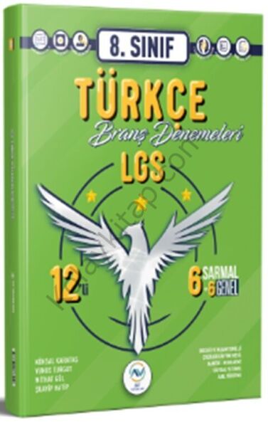 Av Akıllı Versiyon Yayınları 8. Sınıf LGS Türkçe 12 li Branş Deneme