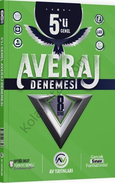 Av Yayınları 8. Sınıf LGS Averaj 5 li Deneme