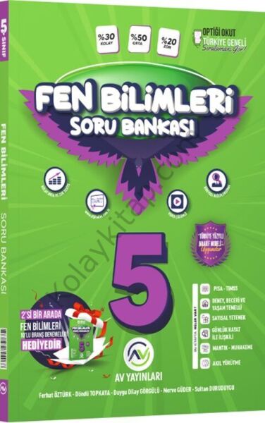 Av Yayınları 5. Sınıf Fen Bilimleri Soru Bankası